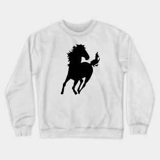 Black Horse Crewneck Sweatshirt